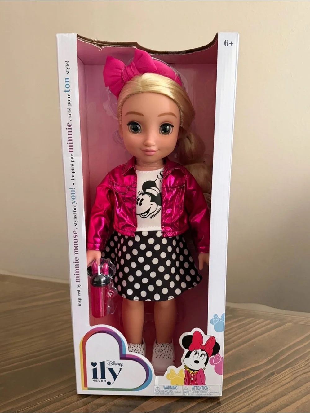 NEW Disney ILY 18” Doll Inspired by Minnie Mouse